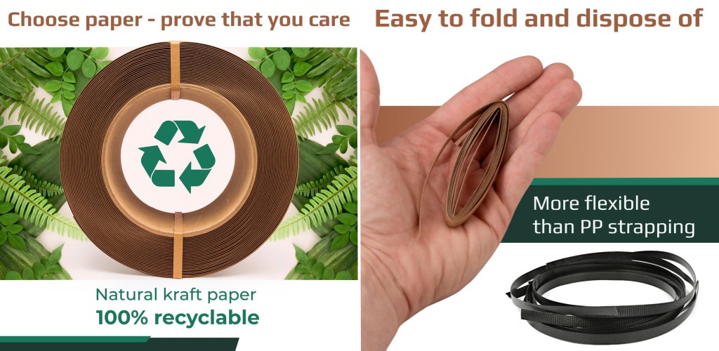 Recycle Paper Strapping